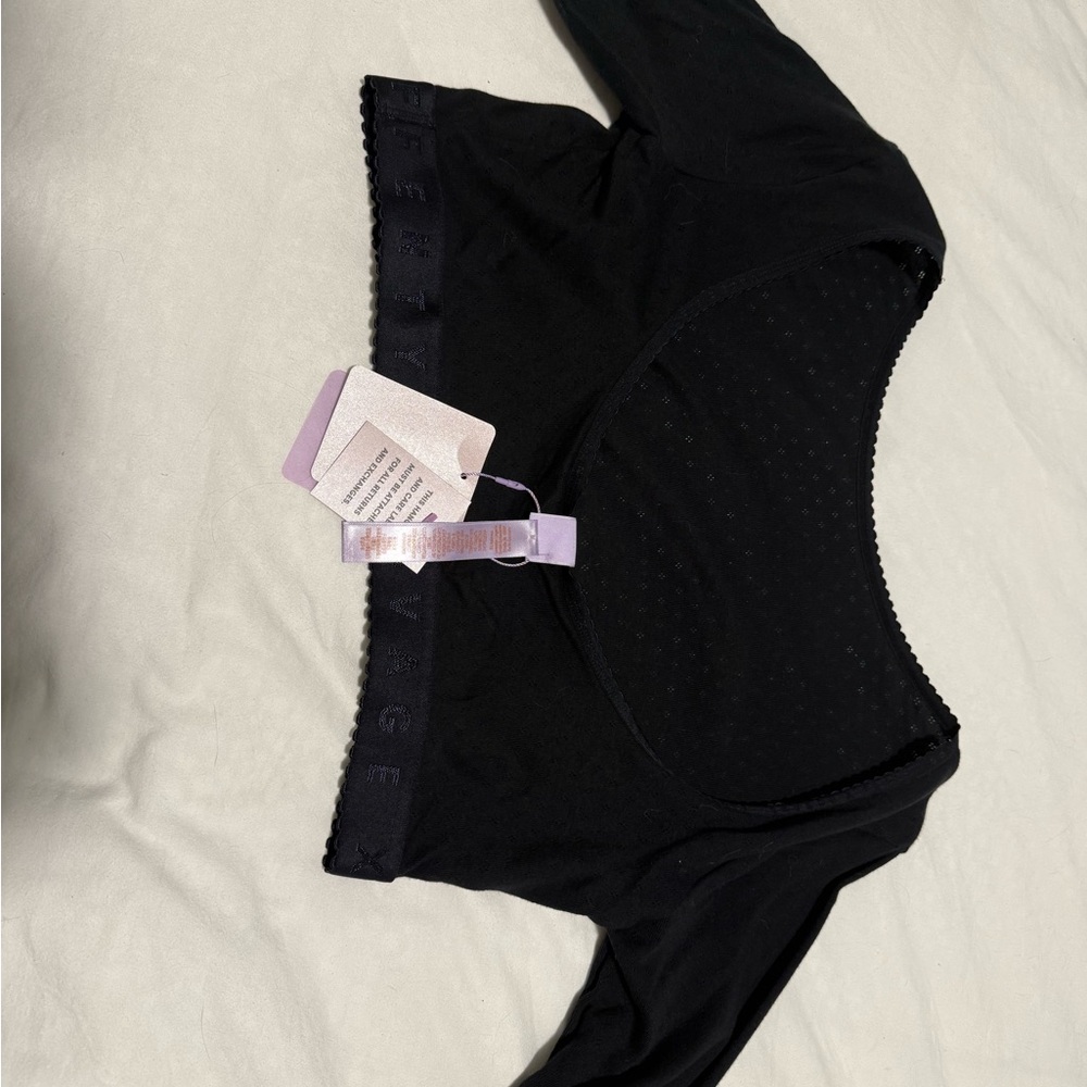 Elegant Black Women's Intimate Top